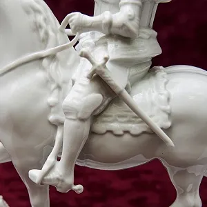 Редкость!!! Фарфоровая Статуэтка «Император на коне» ROSENTHAL Германия -1957 год.