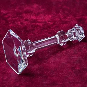 Два Хрустальных Подсвечника VAL SAINT LAMBERT Бельгия, 60 -е годы ХХ века.