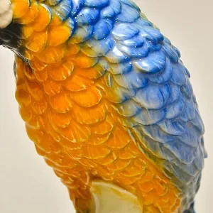 Коллекционная Фарфоровая статуэтка «ПТИЦА - ПОПУГАЙ», Goebel Германия, 1964 - 1972 годы.