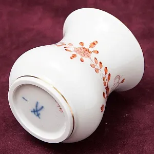 Чайный Сервиз «Индийский цветок» на 6-ть персон Фарфор MEISSEN / МЕЙСЕН Германия.