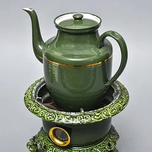 Редкость! Антикварная Керосиновая Горелка - Плитка - Керогаз с Чайником, GEORG HALLER Германия -20 гг.