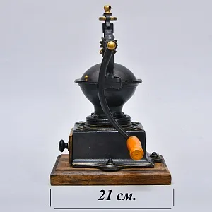 Антикварная Коллекционная Чугунная Ручная Механическая Кофемолка Франция, начало ХХ века.
