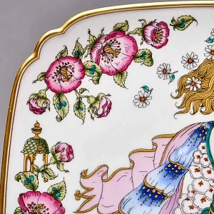 Коллекционная Тарелка - Настенное Блюдо «Времена года. Лето», Фарфор Hutschenreuther Германия - 1978 год. 