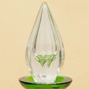 Набор для Вина Графин и 4-е Бокала серия «Portofino» Цветной Хрусталь, Annahütte Германия, 50 -е годы.