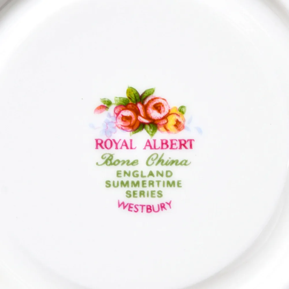 Коллекционная Фарфоровая Чайная пара «WESTBURY», ROYAL ALBERT Англия, вторая половина ХХ века.