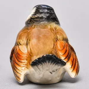 Коллекционная Фарфоровая статуэтка «Птица - Воробей», Goebel Германия -1972 год.