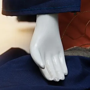 Коллекционная фарфоровая кукла Япония  Н - 65см.