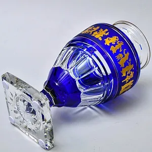 Большая Авторская Коллекционная Ваза «Jupiter. Dance De Flore»,  хрусталь VAL SAINT LAMBERT Бельгия.