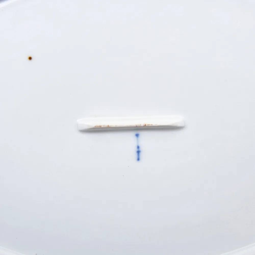 Большое Антикварное Блюдо, Фарфор KPM Германия, вторая половина ХIХ века.