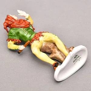 Редкая Фарфоровая статуэтка «КЛОУН В КАПЮШОНЕ», ROSENTHAL Германия, 1983 - 1991 годы. 