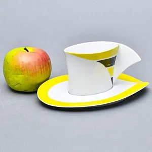 Коллекционная Авторская Чайная Пара модель nr. 21, Фарфор Rosenthal, Германия.