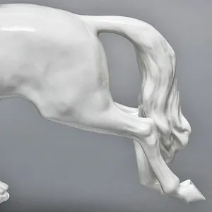 Коллекционная Фарфоровая статуэтка «Наездница. Женский Конкур», ROSENTHAL Германия, 1938 - 1948 годы.