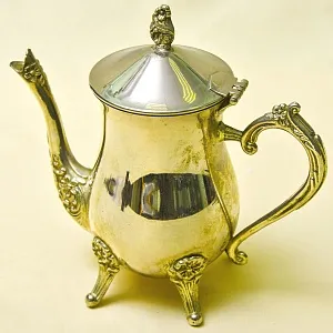 Винтажный Металлический Кофейник - Чайник на 0,5 л. Silverplate, SHEFFIELD Англия 50-е гг.