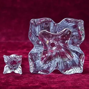 Редкость! Штоф - Графин «Ледяная Корона» Хрусталь, VAL SAINT LAMBERT Бельгия, конец 60-х гг.