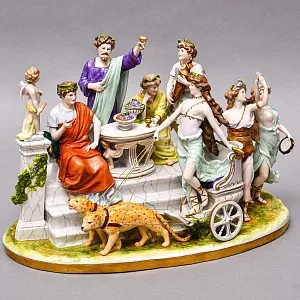 Редкость! Коллекционная Фарфоровая статуэтка «ТРИУМФ», Scheibe-Alsbach Германия, 1962 - 1972 годы. 