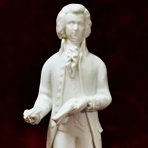 Коллекционная Фарфоровая Статуэтка «МОЦАРТ», Wiener Porzellanmanufaktur Augarten, Австрия.