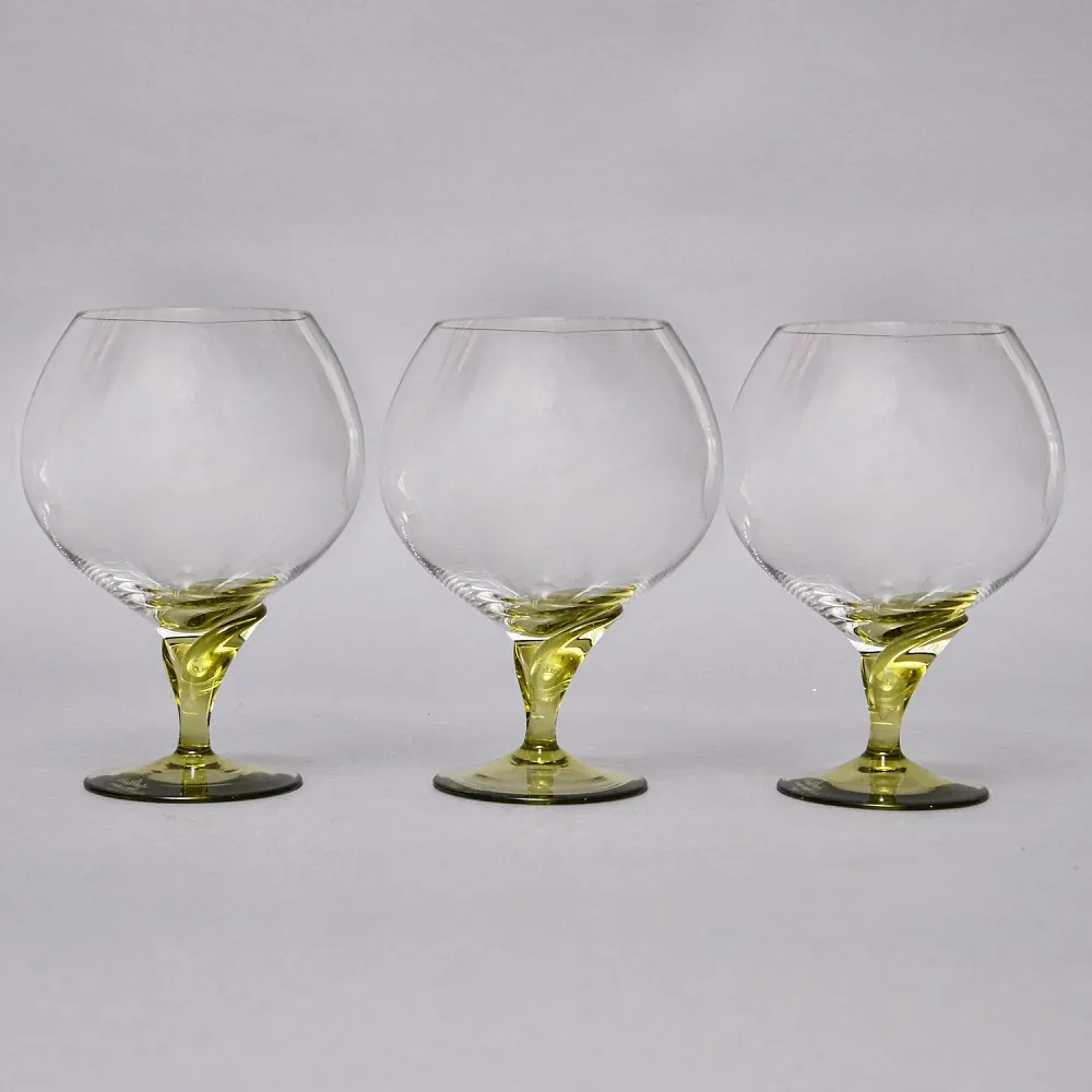 Бокалы для Коньяка «Papyrus», Хрусталь Rosenthal Studio Line, Германия -1960 - 1969 годы.