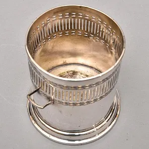  Сервировочная Металлическая Подставка для Бутылок - Бутылочная передача Silverpalted, SHEFFIELD Англия. 