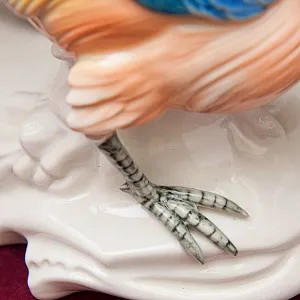 Фарфоровая статуэтка «Пара Птиц - Золотой Фазан», Карл Энс / Karl Ens,  Германия, 50-е гг.