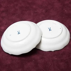 Чайный Сервиз «Индийский цветок» на 6-ть персон Фарфор MEISSEN / МЕЙСЕН Германия.