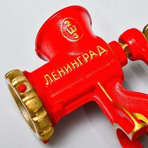 Винтажная Ручная Механическая Мясорубка «ЛЕНИНГРАД», СССР 50-е годы ХХ века..