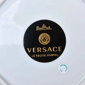 Редкость! «Белоголовый Орлан» -  Коллекционная Фарфоровая Тарелка - Пепельница, VERSACE.