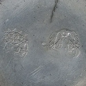 Антикварный Классический Оловянный Кофейник на 1,2 литра. Бельгия, ХIХ век.