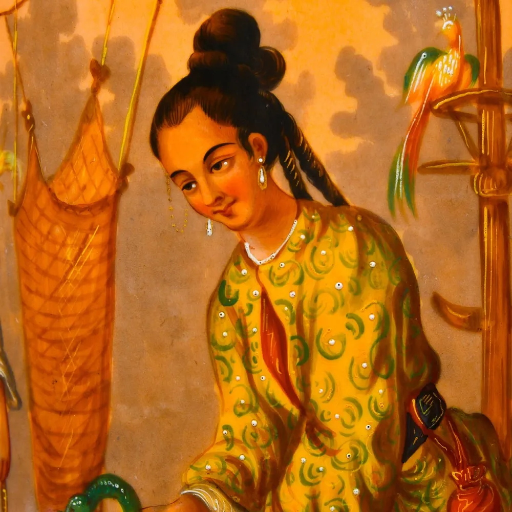 Редкие!!! Большие Антикварные Парные Вазы «Персидские мотивы», Франция VIEUX PARIS.