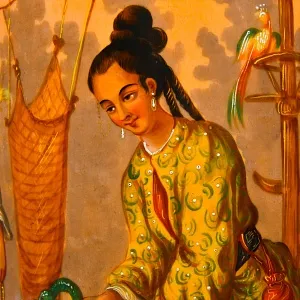 Редкие!!! Большие Антикварные Парные Вазы «Персидские мотивы», Франция VIEUX PARIS.