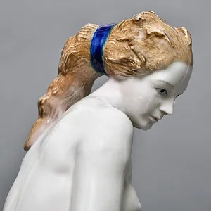 Редкость! Очень Большая Фарфоровая статуэтка «ПОХИЩЕНИЕ ЕВРОПЫ», Karl Ens Германия, начало ХХ века. 