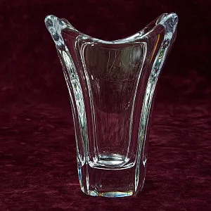Редкость! Коллекционная Хрустальная Ваза, DAUM, Франция, вторая половина ХХ века.