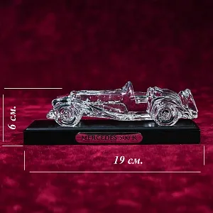 Редкость! Хрустальная Модель Автомобиля «Mercedes Мерседе 500К»,  MAGIC CRISTA, Германия.