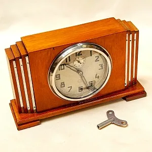 Сталинский Ампир - Настольные Механические Часы «Владимир» - СССР - 1958 г.