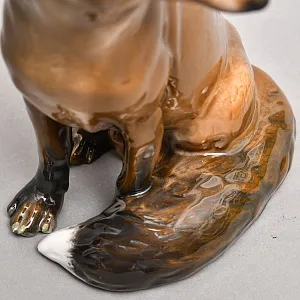  Авторская Коллекционная статуэтка «ЛИСА», Фарфор ROSENTHAL Германия - 1940 год.