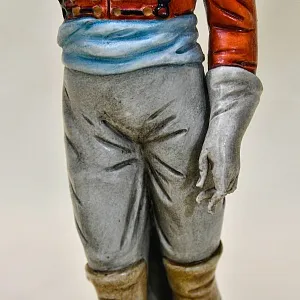 Коллекционная Фарфоровая статуэтка «Солдат. Гусар - горнист» из серии «Армия Наполеона», Capodimonte Италия.