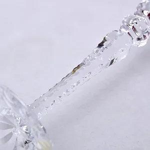 Два Бокала для Вина «Тет-а-Тет» из Цветного Хрусталя,  PEILL und PITZLER Германия, 70 -е годы ХХ века.