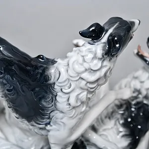 Коллекционная Фарфоровая статуэтка «Охотничьи собаки. Две Борзые», ROSENTHAL Германия.