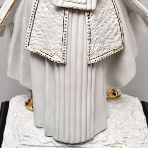 Большая Авторская Фарфоровая статуэтка «Самурай - Путь Воина», Ahura Италия, 80-е годы ХХ века.