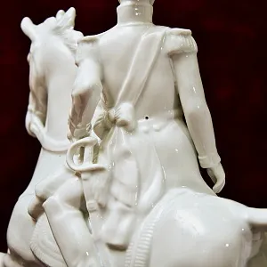 Коллекционная Статуэтка «Людовик Бонапарт на коне» Фарфор Scheibe - Alsbach Германия -1952-1972 г.