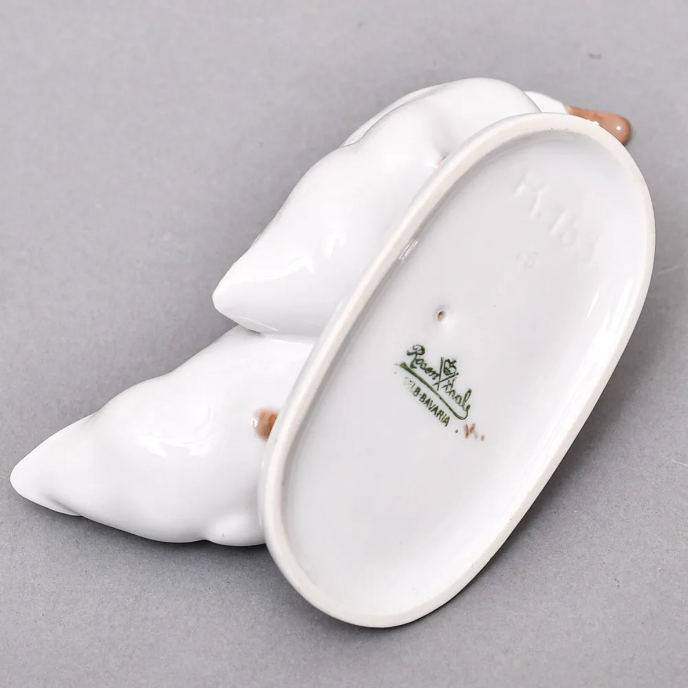 Антикварная Фарфоровая статуэтка «Два гуся», ROSENTHAL Германия - 1923 год. 