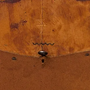 Зеркало Настенное Фигурное в Деревянной раме Франция 52 см. х 35 см.