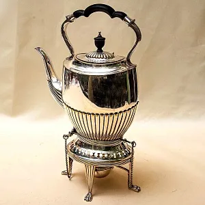 Бульотка - Чайник - Запарник, SHEFFIELD Англия Silverplate, начало ХХ века.