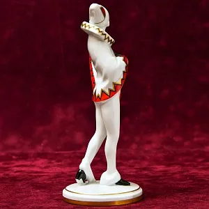 Редкая! Коллекционная Фарфоровая Статуэтка «Пьеро - Менестрель», GOEBEL Германия - 1986 год.