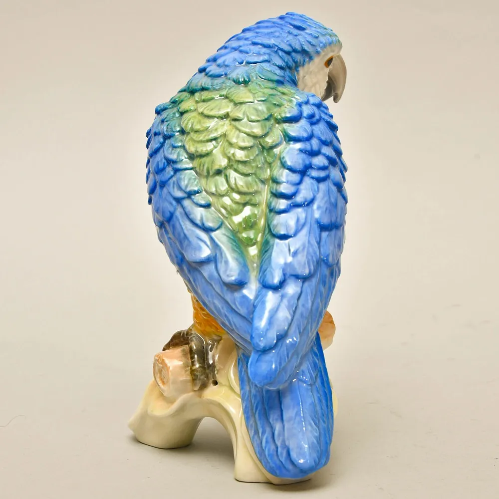 Коллекционная Фарфоровая статуэтка «ПТИЦА - ПОПУГАЙ», Goebel Германия, 1964 - 1972 годы.