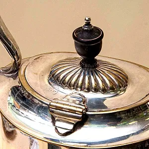 Бульотка - Чайник - Запарник, SHEFFIELD Англия Silverplate, начало ХХ века.