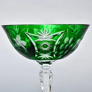 Редкость! Набор Хрустальных Фужеров для Мартини или Шампанского серия «Виноград», NACHTMANN Германия 60 гг. 