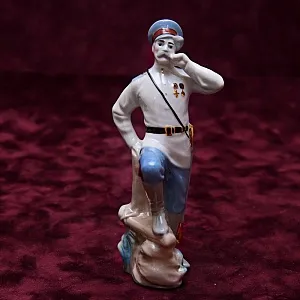 Фарфоровые Статуэтки - Композиция «Тихий Дон» Россия, Кисловодский ФЗ - 2001 год.