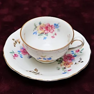 Кофейная Пара № 5 Фарфор «Elite Ada» Zeh Zcherzer Бавария