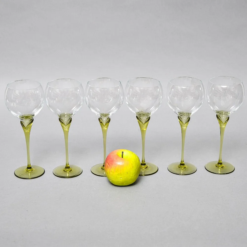 Бокалы для красного вина «Papyrus», Хрусталь Rosenthal Studio Line, Германия -1960 -1969 годы.