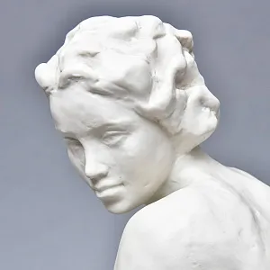 Большая Авторская Фарфоровая Статуэтка «Обнаженная Девушка» ROSENTHAL Германия -50 гг.